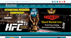 Desktop Screenshot of martial-art.in